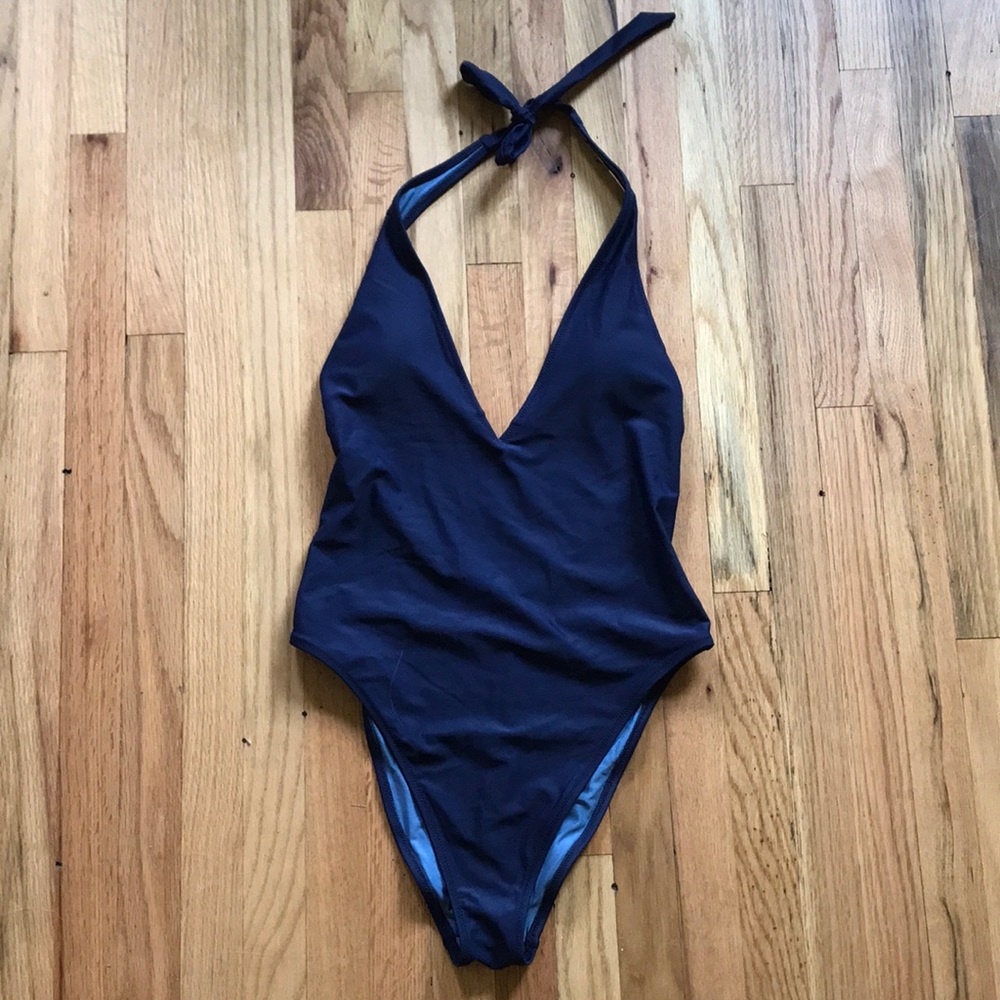 Aerie halter one piece swimsuit